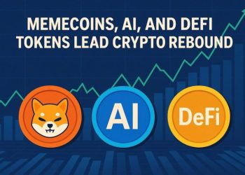Memecoins, AI, and DeFi Tokens Lead Crypto Rebound